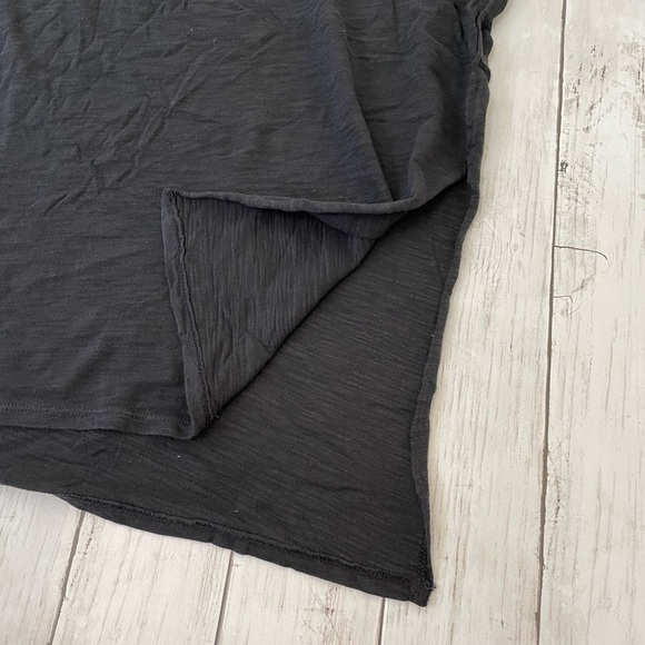 Free People Black Top Mix Media L black bohemian granny core cottage summer - Picture 4 of 4